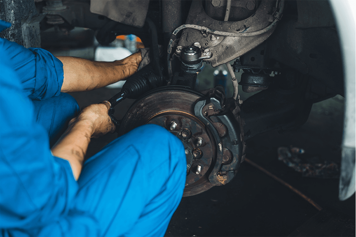 Comprehensive vehicle brake safety inspection at Auto Airbag & Electrical Specialist in Milwaukee.