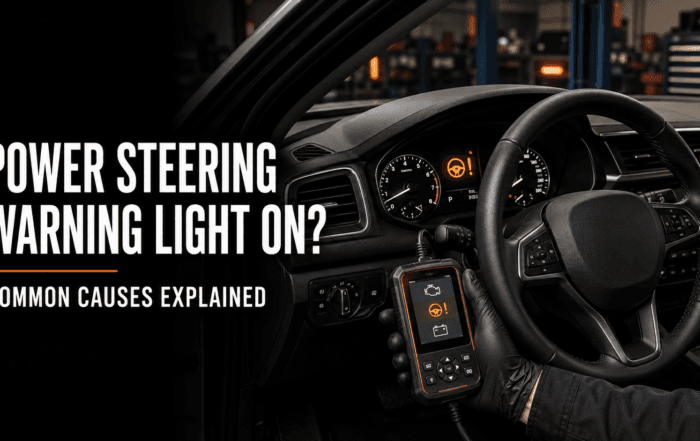 Power Steering Warning Light On