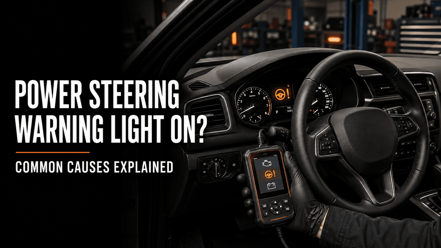 Power Steering Warning Light On